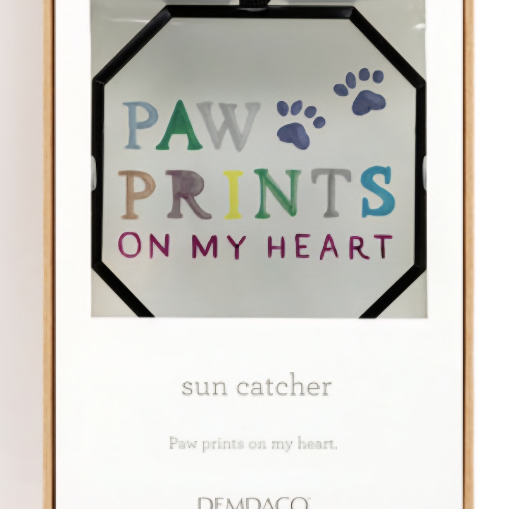 Demdaco Paw Prints Sun Catcher